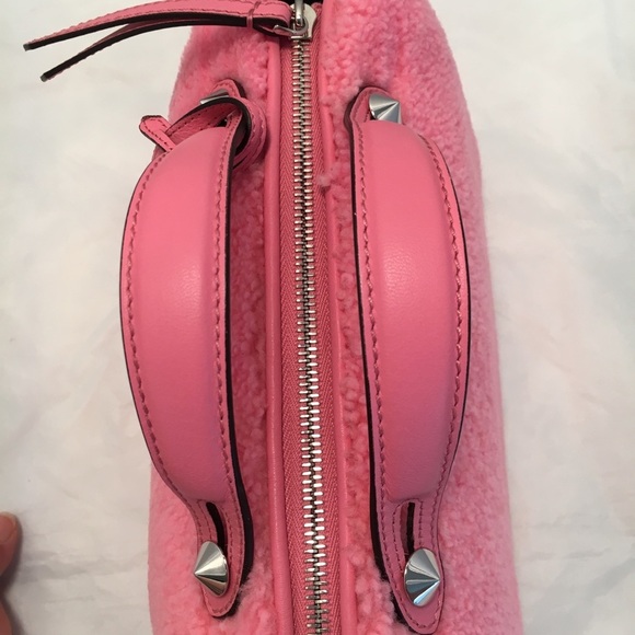 Sale Authentic Fendi By The Way Shearling satchel - Picture 5 of 8